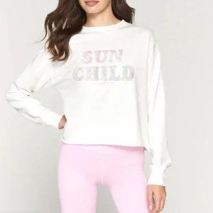 Spiritual Gangster Sun Child Pullover Sweatshirt - Size SMALL
